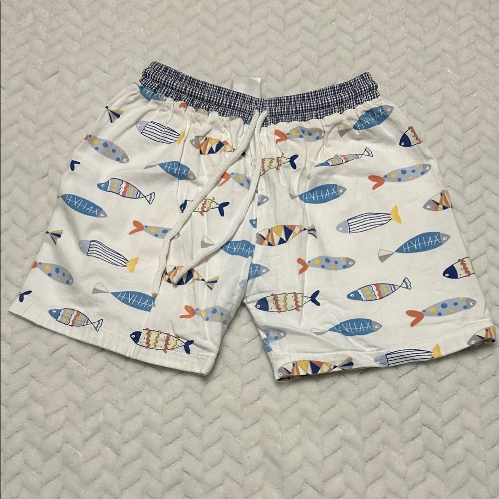 Smock Monkey Fish Print Bathing Suit
